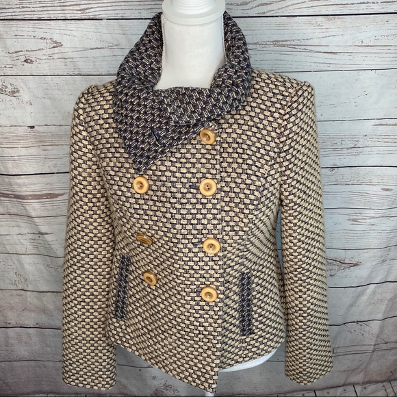 Anthropologie Jackets & Blazers - Tabitha Anthropologie Wool Blend Peat Coat Sz Sm